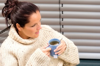 relaxed woman